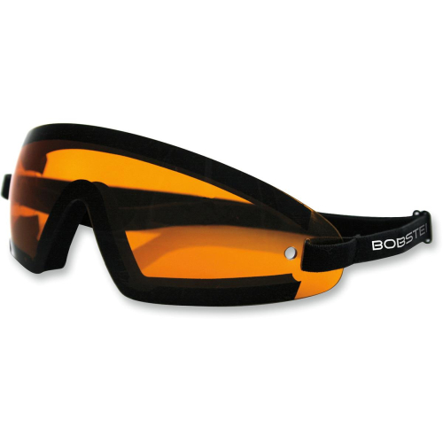 Bobster Eyewear - Bobster Eyewear Wrap Goggles - BW201A - Black / Amber Lens - OSFA
