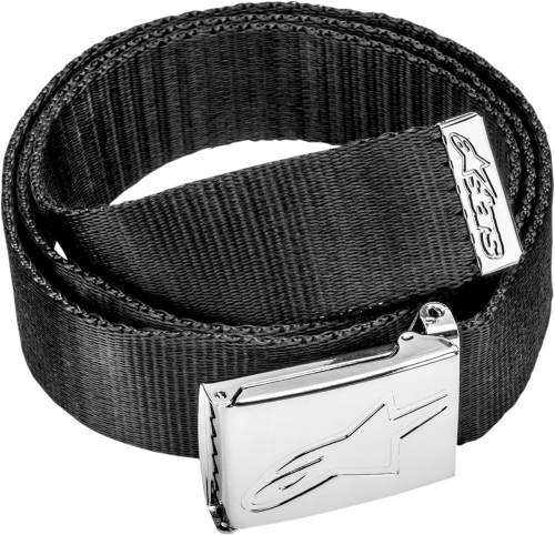 Alpinestars - Alpinestars Ageless Web Belt - 1019-93300-1187 - Black/Chrome - OSFM