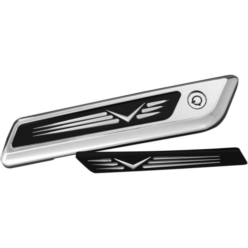 Accutronix - Accutronix Velocity Saddlebag Latch Inserts - Night Series - BLI14-VN