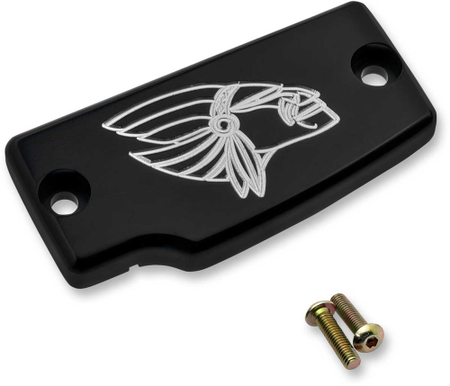 Joker Machine - Joker Machine Rear Master Cylinder Cover - Warrior - Black Anodized - 30-392-2