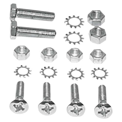 Colony - Colony Rear Fender Support Mounting Kit - Chrome - 8881-18