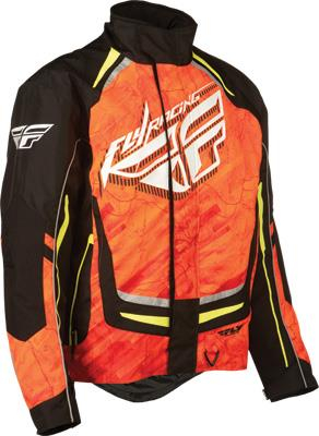 Fly Racing - Fly Racing SNX Pro Jacket - 470-2188M - Orange/Black - Medium