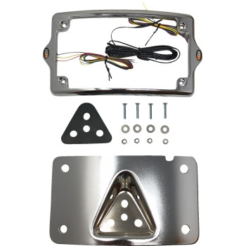 Kodlin - Kodlin Elypse 3-1 Led License Plate Kit - Chrome - KUS20351