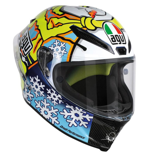 AGV - AGV Pista GP Winter Test Snowman 2016 Helmet - 6021O0HY00205 - Winter - Small