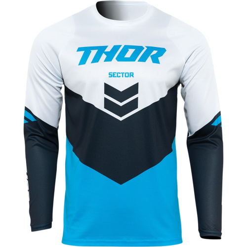 Thor - Thor Sector Chev Youth Jersey - 2912-2047 - Blue/Midnight - Small