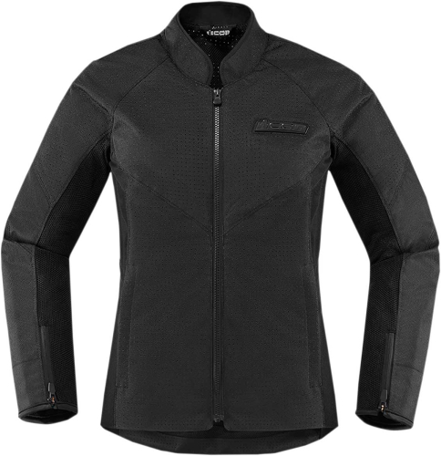 Icon - Icon Hooligan Womens Perf Jacket - 2822-1332 - Black - Large