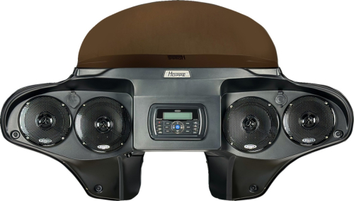 Hoppe Industries - Hoppe Industries 5556 Media Center Fairings - with Black Hand Controls - HPKT-1011A