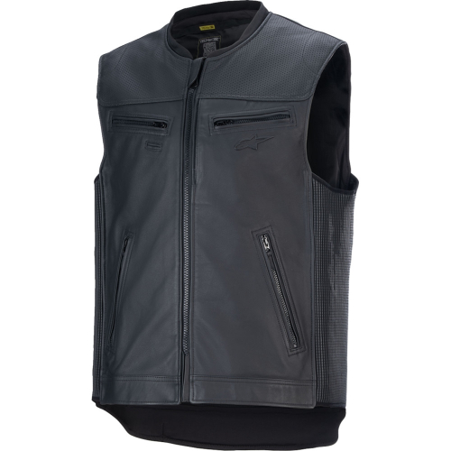 Alpinestars - Alpinestars Leather Tech-Air 3 System Vest - 6500124-10-XL - Black - X-Large