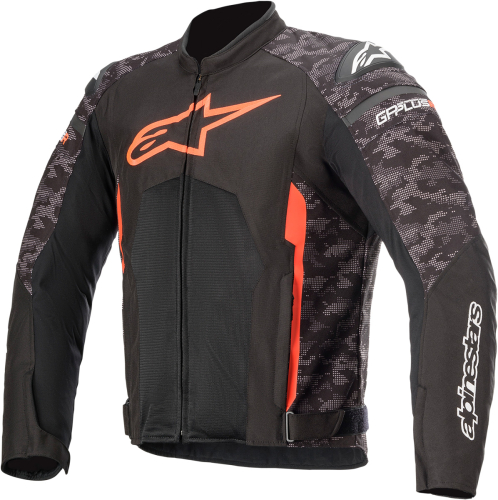 Alpinestars - Alpinestars T-GP Plus R V3 Air Jacket - 3300620-994-3X - Black/Camo/Red Fluo - 3XL