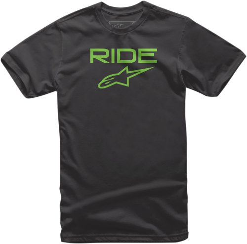 Alpinestars - Alpinestars Ride 2.0 T-Shirt - 10387200010602X - Black/Green - 2XL