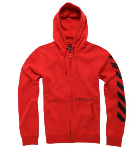 Alpinestars - Alpinestars Debrief Fleece Jacket - 10365300930S - Red - Small