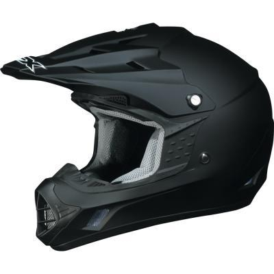 AFX - AFX FX-17 Solid Helmet - 0110-0750 - Flat Black - X-Small