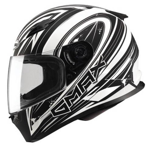 G-Max - G-Max FF49 Warp Helmet - G7491433 F.TC-15 - Warp Flat White/White - X-Small