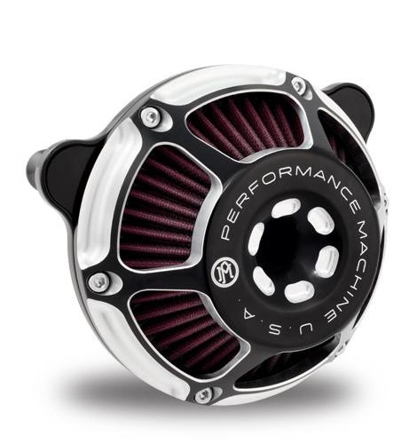 Performance Machine - Performance Machine Max HP Air Cleaner - Contrast Cut - 0206-2141-BM