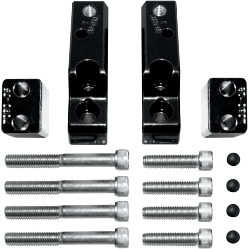 LA Choppers - LA Choppers Passenger Floorboard Short Comfort Kit - LA-7090-06