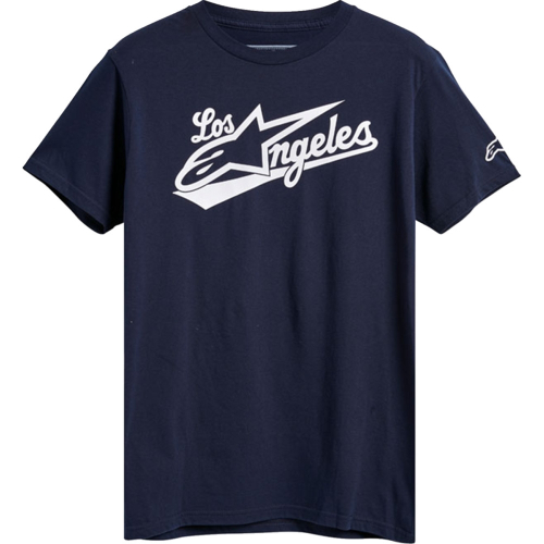 Alpinestars - Alpinestars Los Angeles T-Shirt - 12337222070M - Navy - Medium