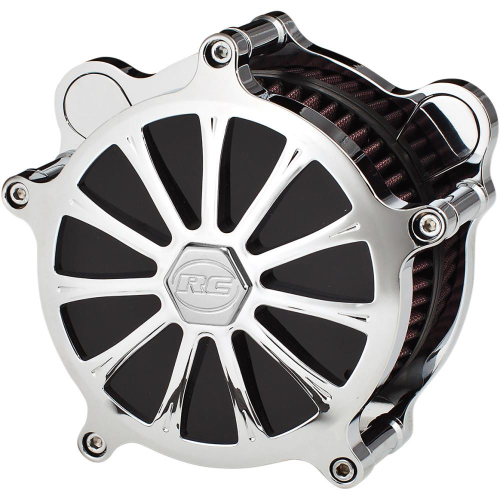 RC Components - RC Components Exile Air Cleaner - Chrome - AC-09C-122C