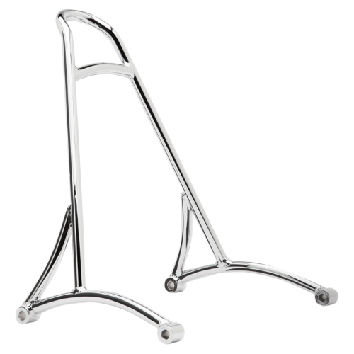 Burly Brand - Burly Brand Sissy Bar - Short - Chrome - B13-1500C