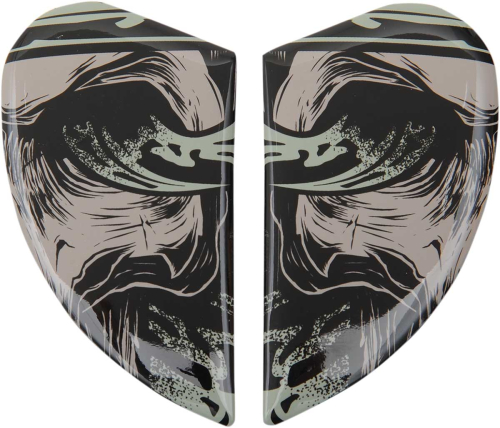 Icon - Icon Airmada Side Plate for Vitriol Helmet - Gray - 0133-0845