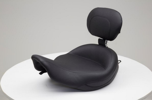 Mustang - Mustang Vintage Super Solo Seat with Driver Backrest - 79457