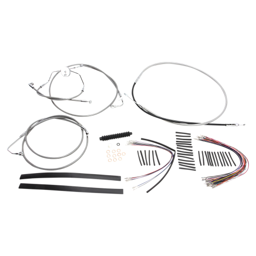 Magnum - Magnum Stainless Steel XR Handlebar Installation Kit for 15-17in. Ape - 589312