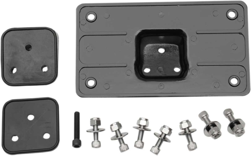 Drag Specialties - Drag Specialties License Plate Mount - Black - 2030-0886