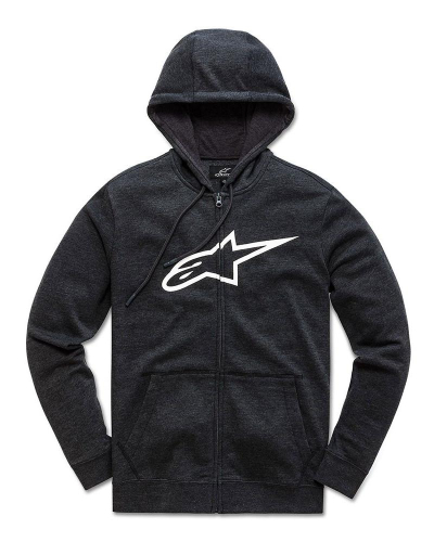 Alpinestars - Alpinestars Ageless Fleece Womens Hoody - 1W38-53100-1020-XS - Black/White - X-Small