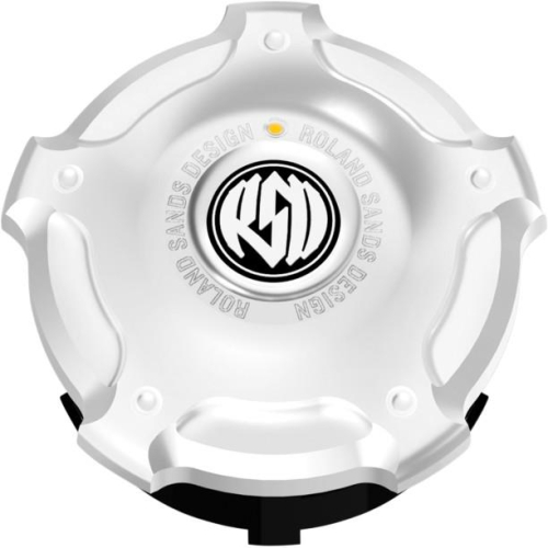 RSD - RSD Replacement Fuel Gauge Cap With LED Fuel Light - Misano - Chrome - 0210-2031-CH