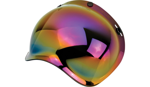 Biltwell Inc. - Biltwell Inc. Anti-Fog Bubble Shields - Rainbow Mirror - 2001-223