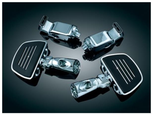 Kuryakyn - Kuryakyn Ergo II Cruise Mounts with Mini Arms & Premium Mini Boards - 4076