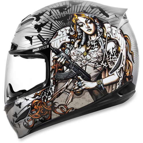 Icon - Icon Airmada Nikova 2 Helmet  - XF-2-0101-10075 - Silver - Small