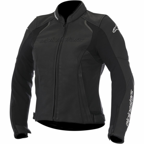 Alpinestars - Alpinestars Stella Devon Airflow Womens Leather Jacket - 31121161048 - Black - 12