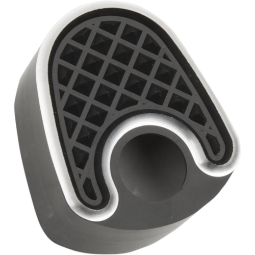 Eddie Trotta Designs - Eddie Trotta Designs Ignition Switch Cover - Cross Cut - Black - TC093B