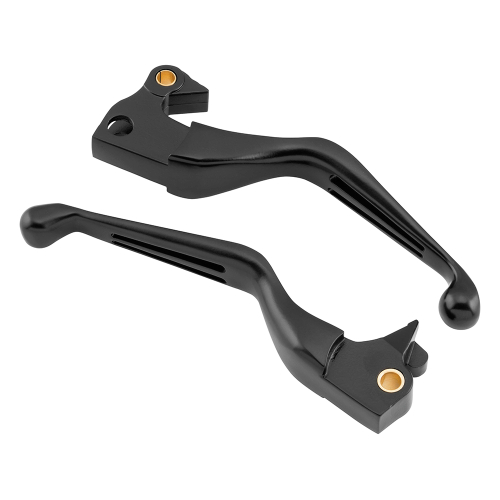 Bikers Choice - Bikers Choice Dual Slotted Levers - Black - 482863