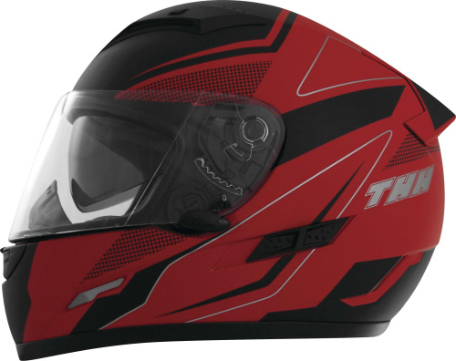 THH Helmets - THH Helmets TS-80 FXX Helmet - 646360 - Red/Black - Medium