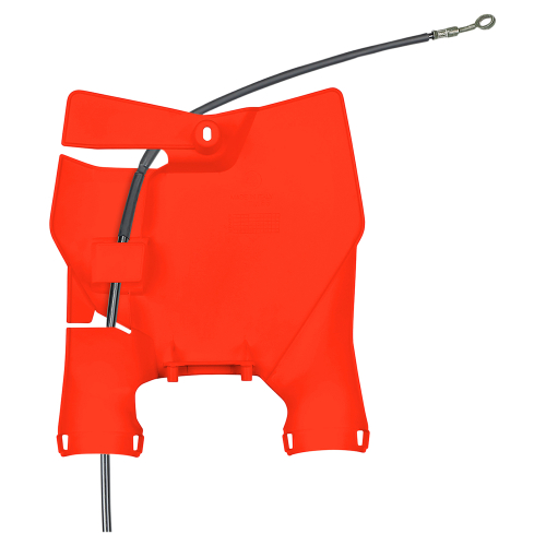 UFO Plastics - UFO Plastics Stadium Number Plates - Fluorescent Orange - KT04099-FFLU