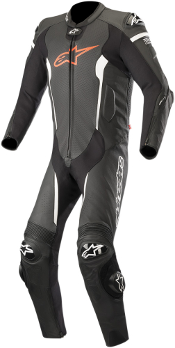 Alpinestars - Alpinestars Missile One-Piece Leather Suit - 3150118-1321-58 - Black/Red/White - 48