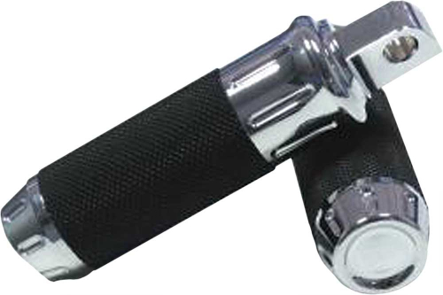 HardDrive - HardDrive Venom Footpegs - Raw Cut - Chrome - 354122