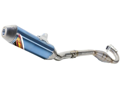 FMF Racing - FMF Racing Factory 4.1 Full System with MegaBomb Header - Blue Anodized - 041299