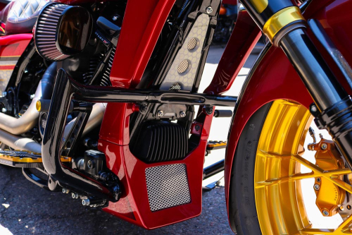 Bagger Nation - Bagger Nation Mini Monkey Engine Guard - Black - M8MEG-09P-B