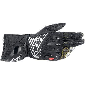 Alpinestars - Alpinestars GP Tech V2 S Gloves - 3556422-12-S - Black/White - Small