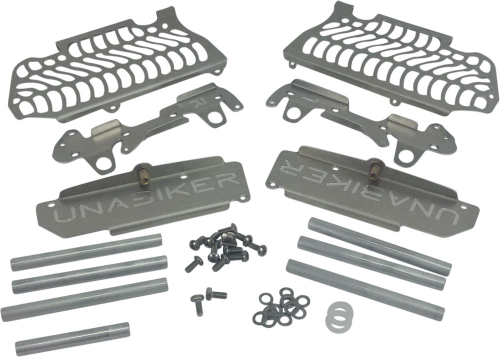 Unabiker - Unabiker Radiator Guard - Natural - KKX21300-A