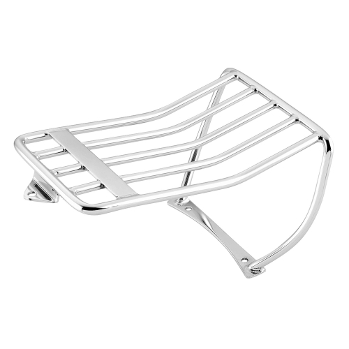 Bikers Choice - Bikers Choice Luggage Rack for 2-Up Seat - Chrome - 482695