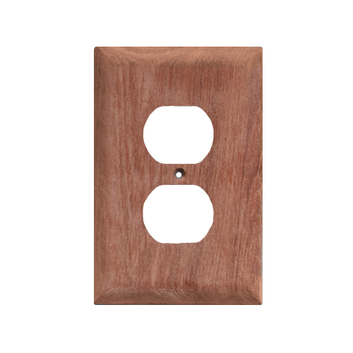 Whitecap - Whitecap Teak Outlet Cover/Receptacle Plate