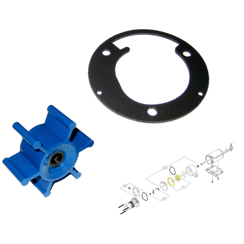 Shurflo by Pentair - Shurflo by Pentair Macerator Impeller Kit f/3200 Series - Includes Gasket