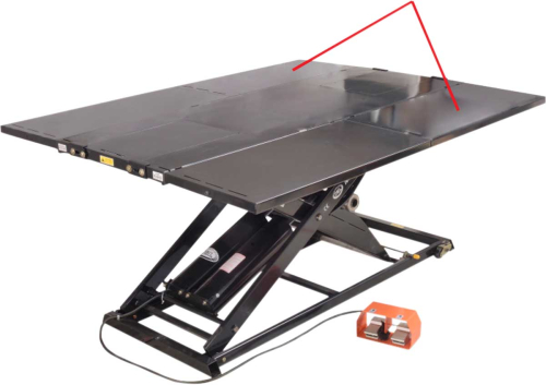 K&L Supply - K&L Supply ATV Fast Mount Side Panel Kit for MC655R Hydraulic Lift - 35-6369LE