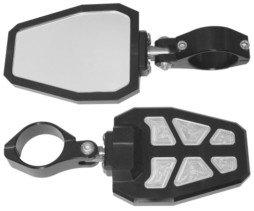 ModQuad - ModQuad Pockets Side Mirror - Black - SIDE-2-PBLK