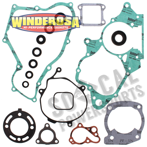 Winderosa - Winderosa Complete Gasket Set with Oil Seals - 811206