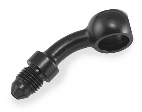 Goodridge - Goodridge Banjo Fitting - 35 7/16in. - Black - 593-03-04BK