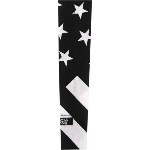 Zan Headgear - Zan Headgear Cooldanna - DC219 - Black and White Flag - OSFM